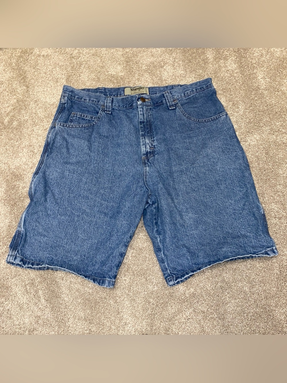 Wrangler Carpenter Denim Jorts Men's Size 38